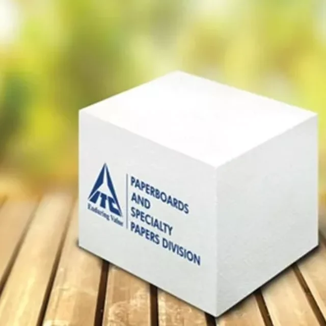ITC Paperboards and Specialty Papers Division board cube