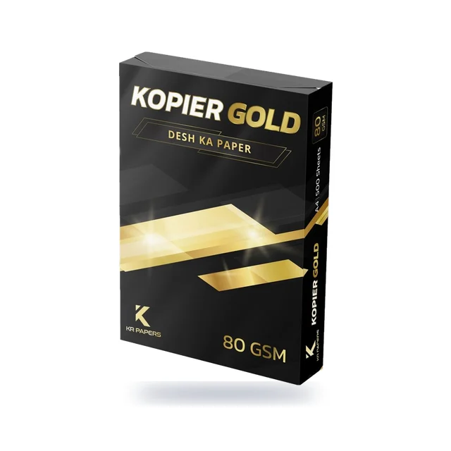 KR Papers Kopier Gold A4 80 GSM pack (gold)